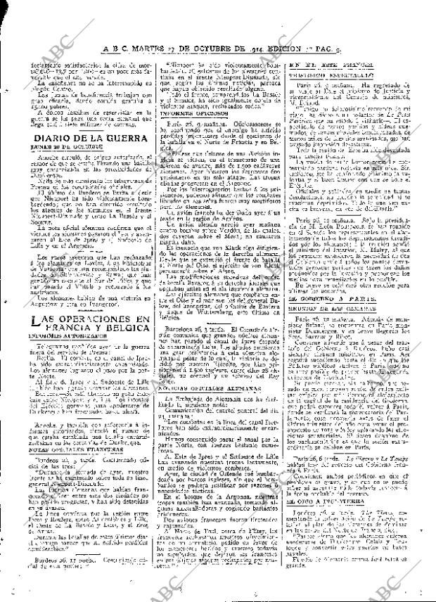 ABC MADRID 27-10-1914 página 9
