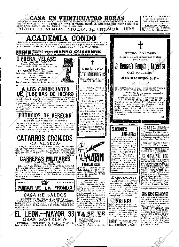 ABC MADRID 30-10-1914 página 23