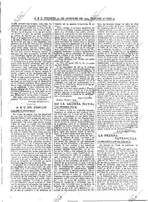 ABC MADRID 30-10-1914 página 5