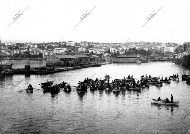 Un aspecto panorámico de Beyrouth visto desde el puerto