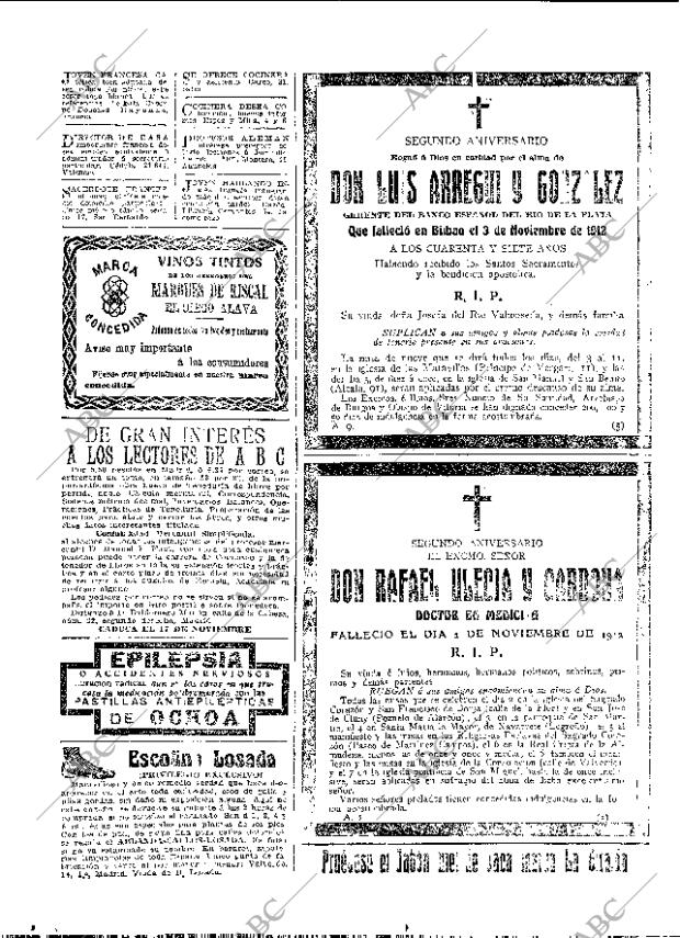 ABC MADRID 01-11-1914 página 22