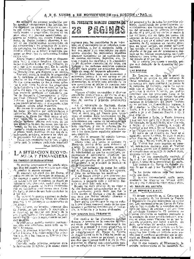 ABC MADRID 09-11-1914 página 11