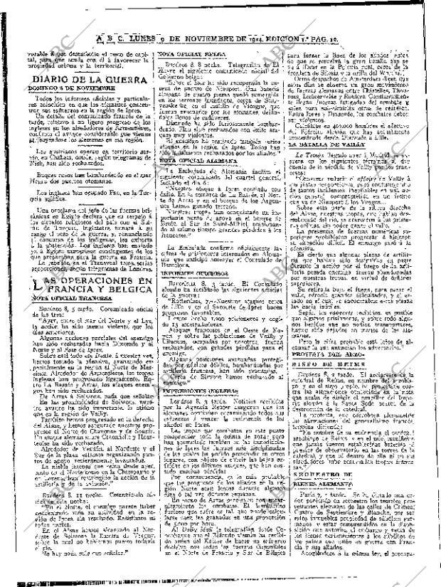 ABC MADRID 09-11-1914 página 12