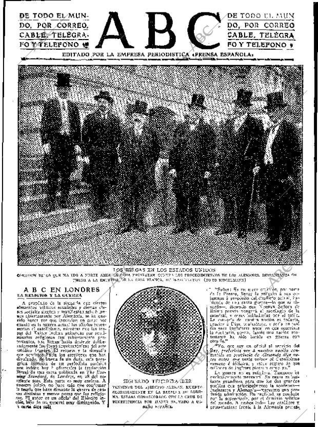ABC MADRID 09-11-1914 página 3