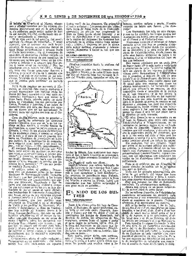 ABC MADRID 09-11-1914 página 9