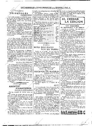 ABC MADRID 11-11-1914 página 18