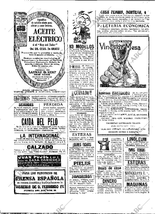 ABC MADRID 11-11-1914 página 22