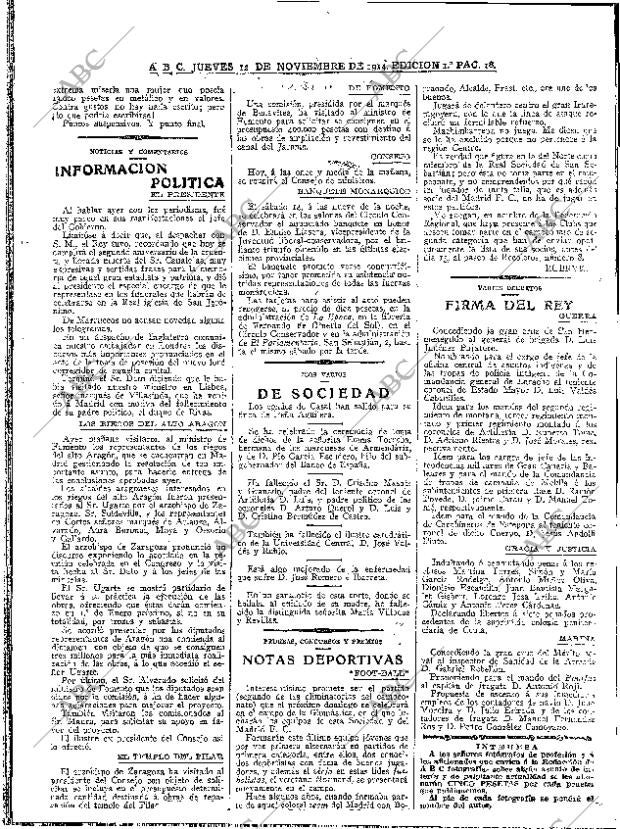 ABC MADRID 12-11-1914 página 14