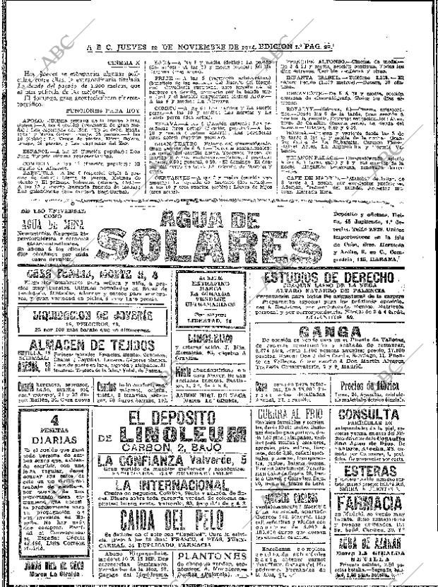 ABC MADRID 12-11-1914 página 18