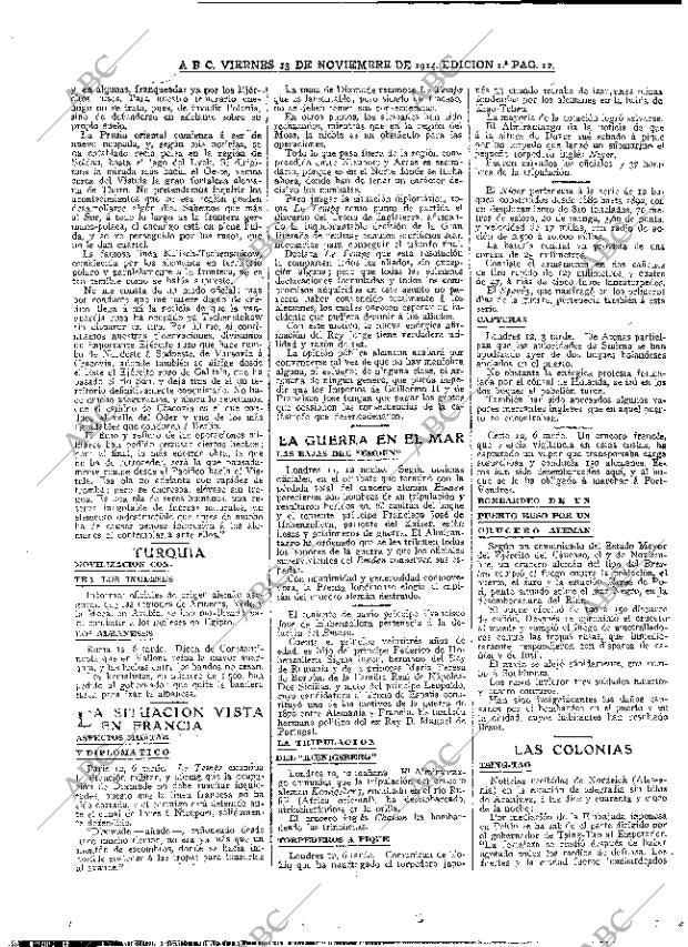 ABC MADRID 13-11-1914 página 12