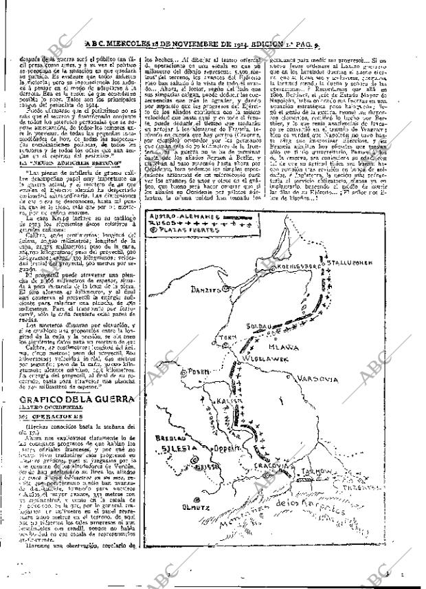 ABC MADRID 18-11-1914 página 9