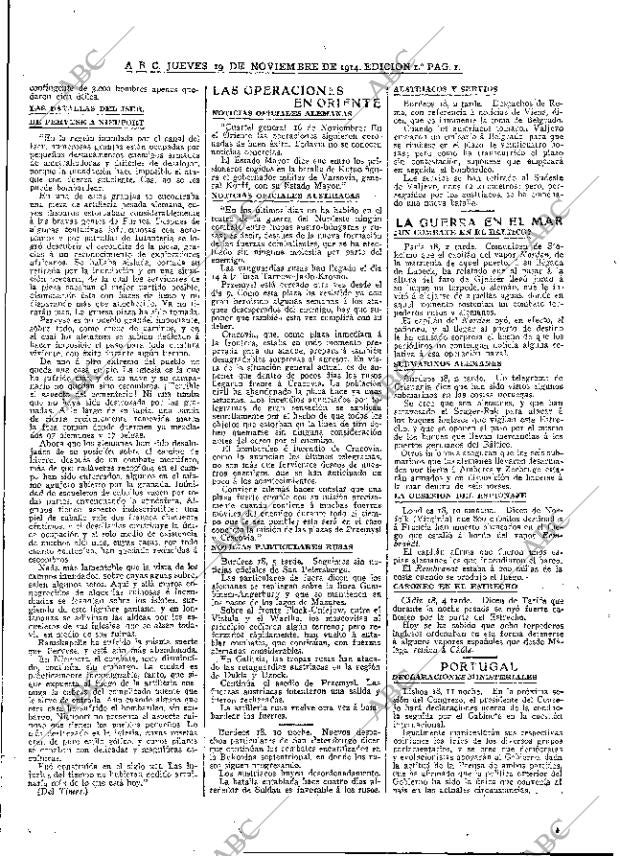 ABC MADRID 19-11-1914 página 11