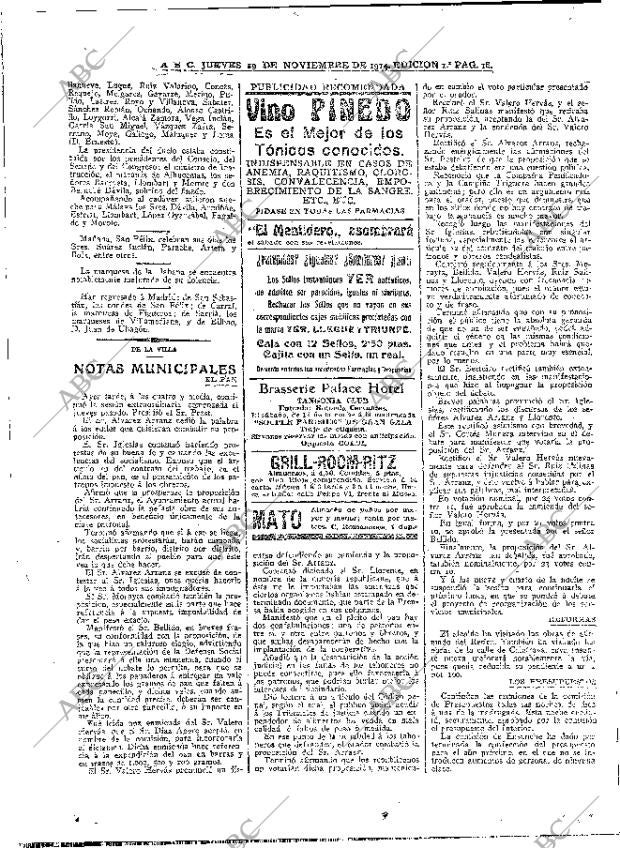 ABC MADRID 19-11-1914 página 18