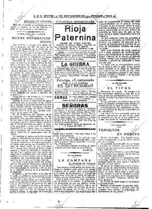 ABC MADRID 19-11-1914 página 19