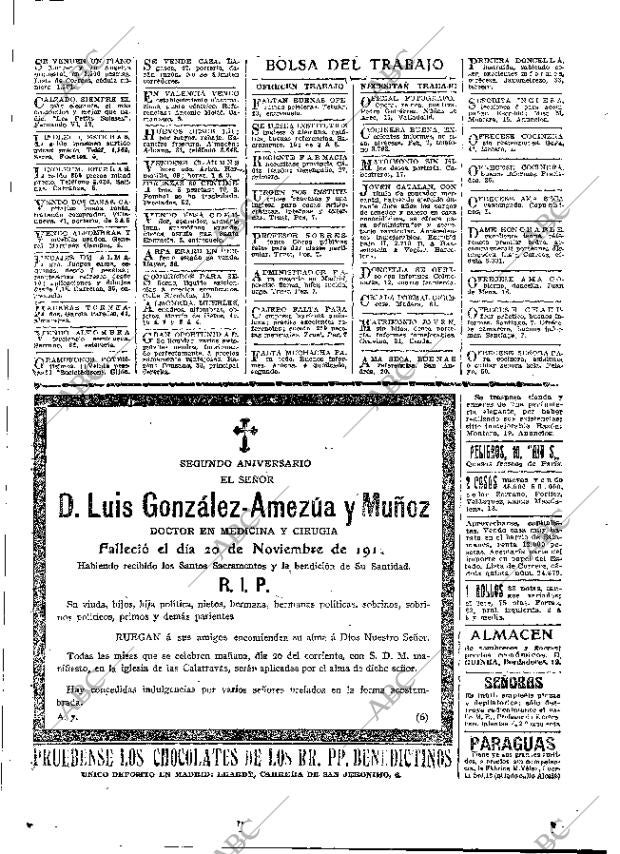 ABC MADRID 19-11-1914 página 25