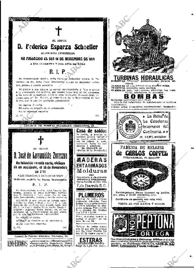 ABC MADRID 19-11-1914 página 27
