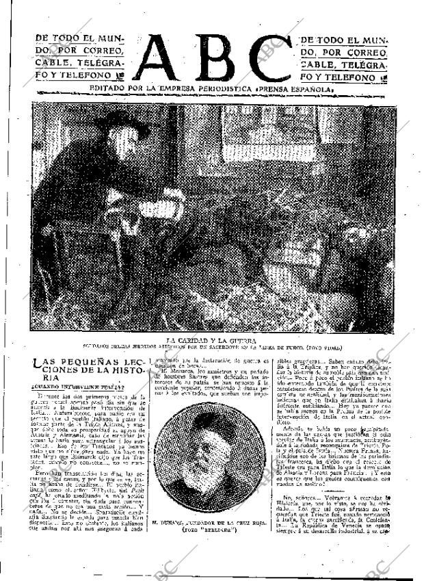 ABC MADRID 19-11-1914 página 3