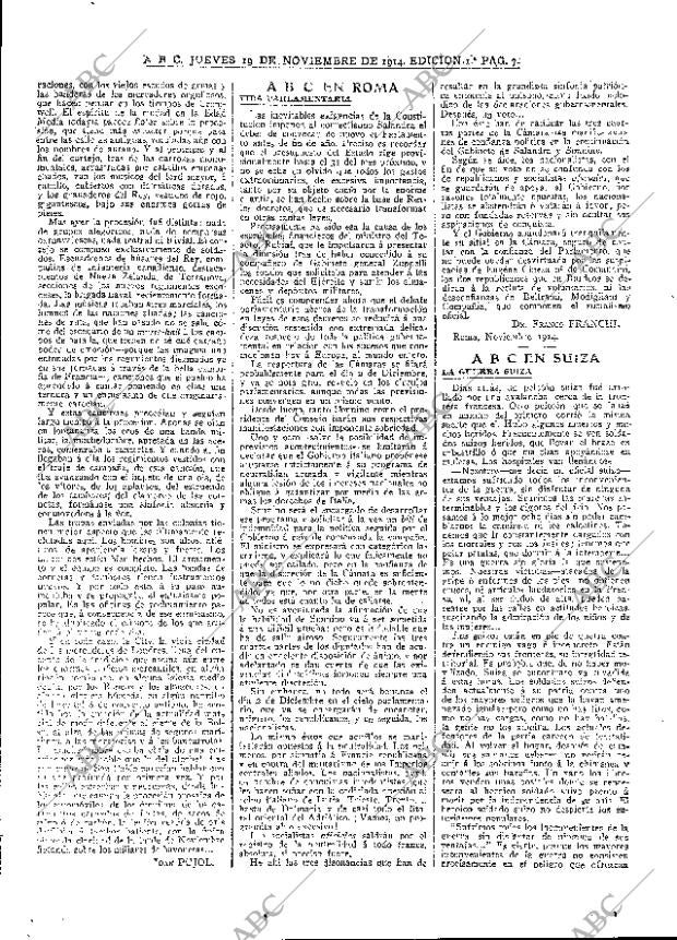 ABC MADRID 19-11-1914 página 7