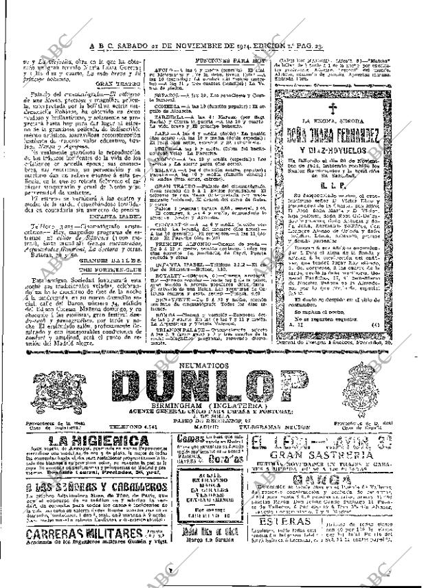 ABC MADRID 21-11-1914 página 23