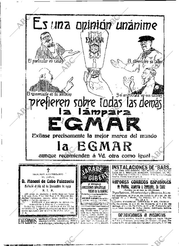 ABC MADRID 21-11-1914 página 26