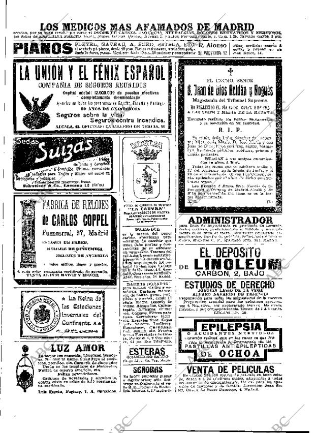 ABC MADRID 21-11-1914 página 27