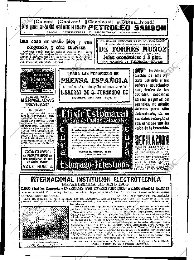 BLANCO Y NEGRO MADRID 22-11-1914 página 4