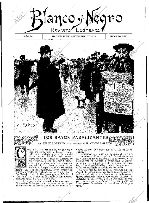 BLANCO Y NEGRO MADRID 22-11-1914 página 7