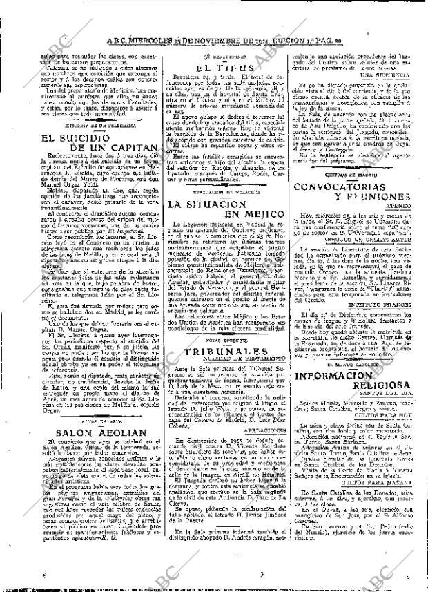ABC MADRID 25-11-1914 página 20