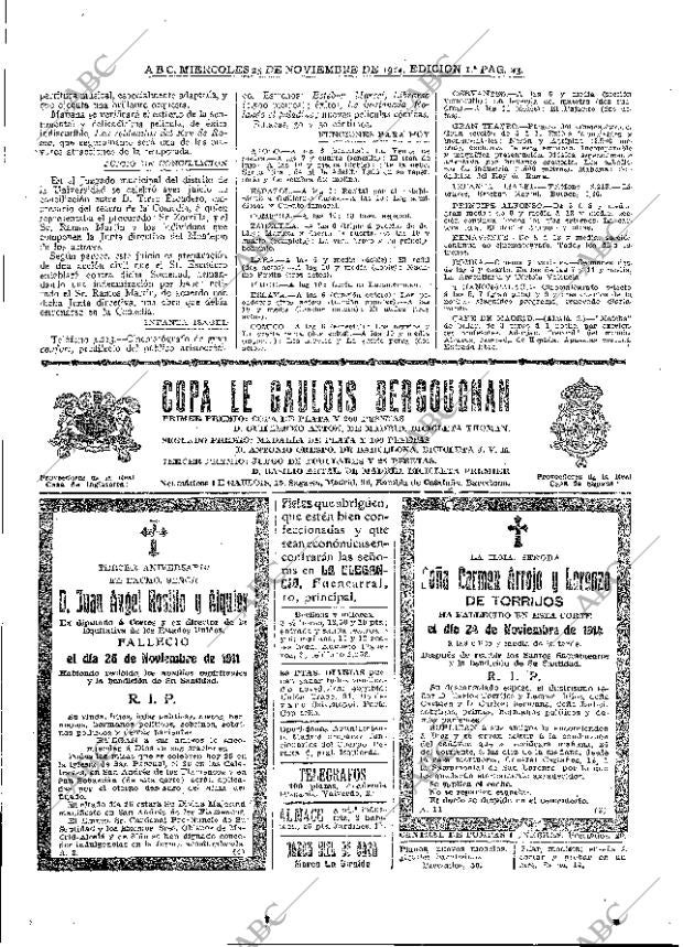 ABC MADRID 25-11-1914 página 23