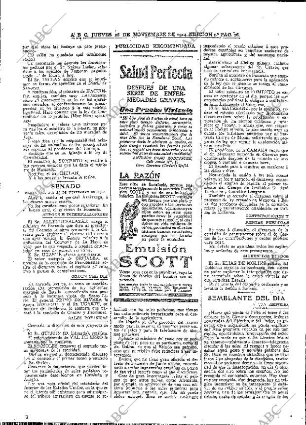 ABC MADRID 26-11-1914 página 16