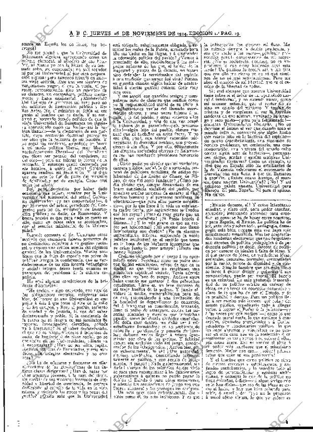 ABC MADRID 26-11-1914 página 19