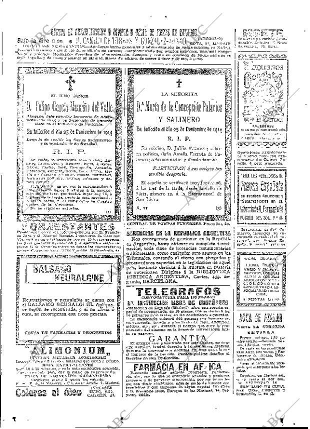 ABC MADRID 26-11-1914 página 29