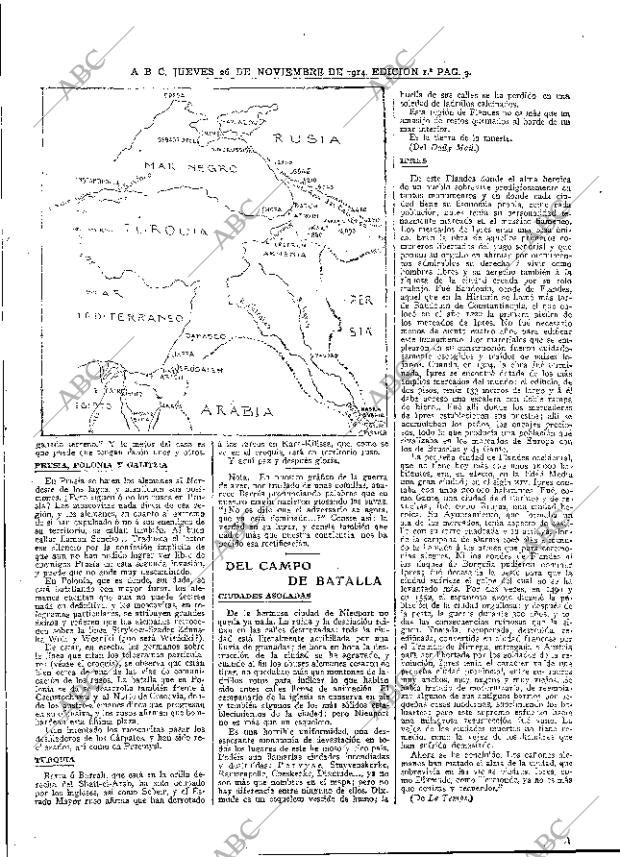 ABC MADRID 26-11-1914 página 9