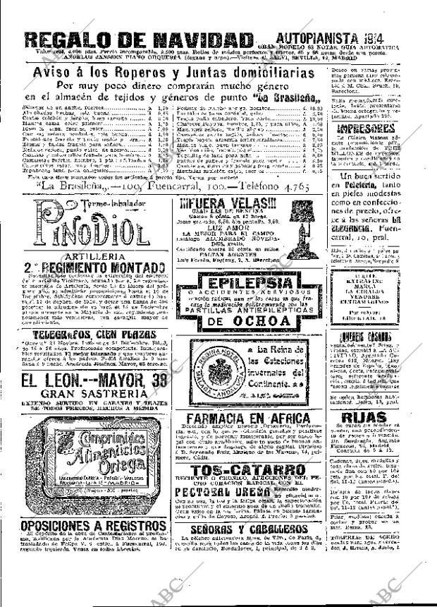 ABC MADRID 27-11-1914 página 23
