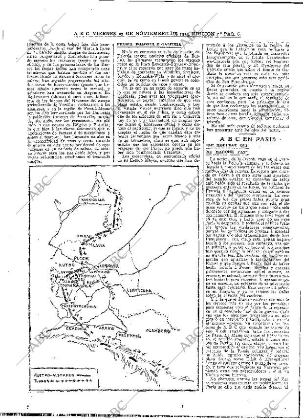 ABC MADRID 27-11-1914 página 6