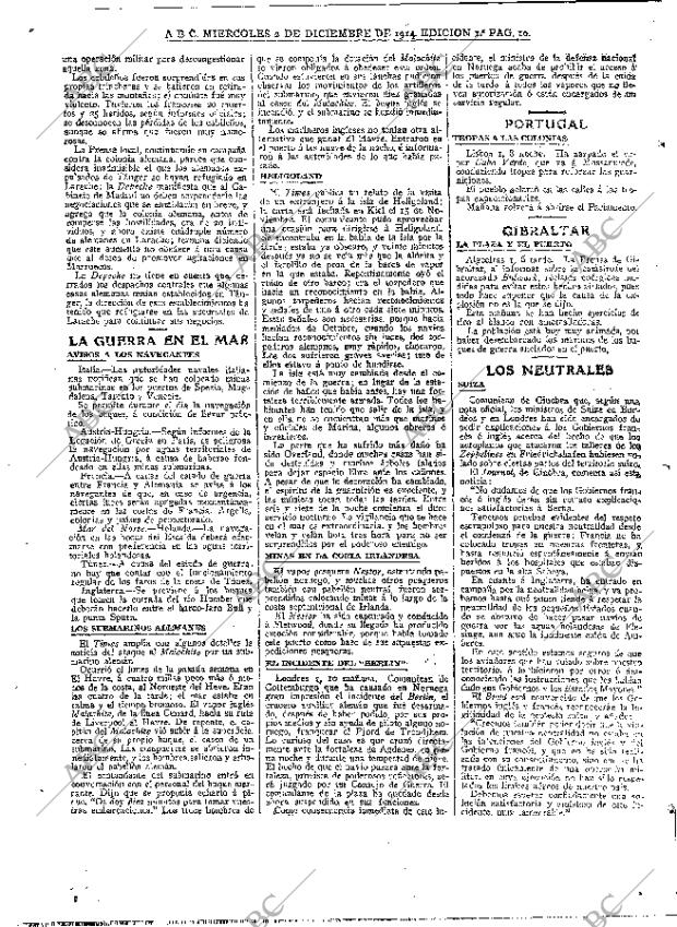 ABC MADRID 02-12-1914 página 10