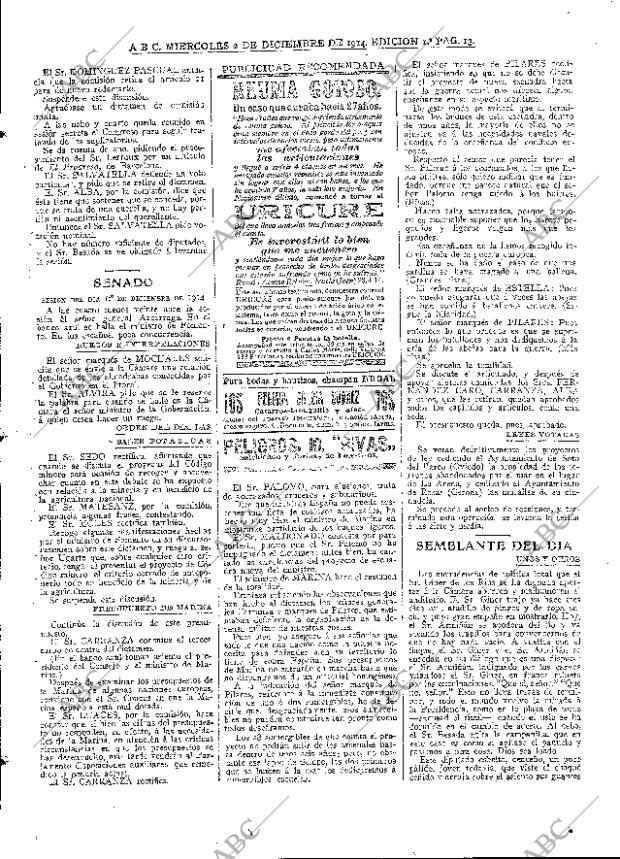 ABC MADRID 02-12-1914 página 13