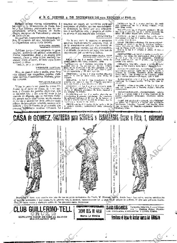 ABC MADRID 03-12-1914 página 22