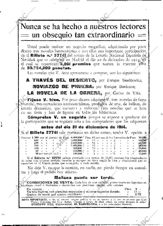 ABC MADRID 03-12-1914 página 6