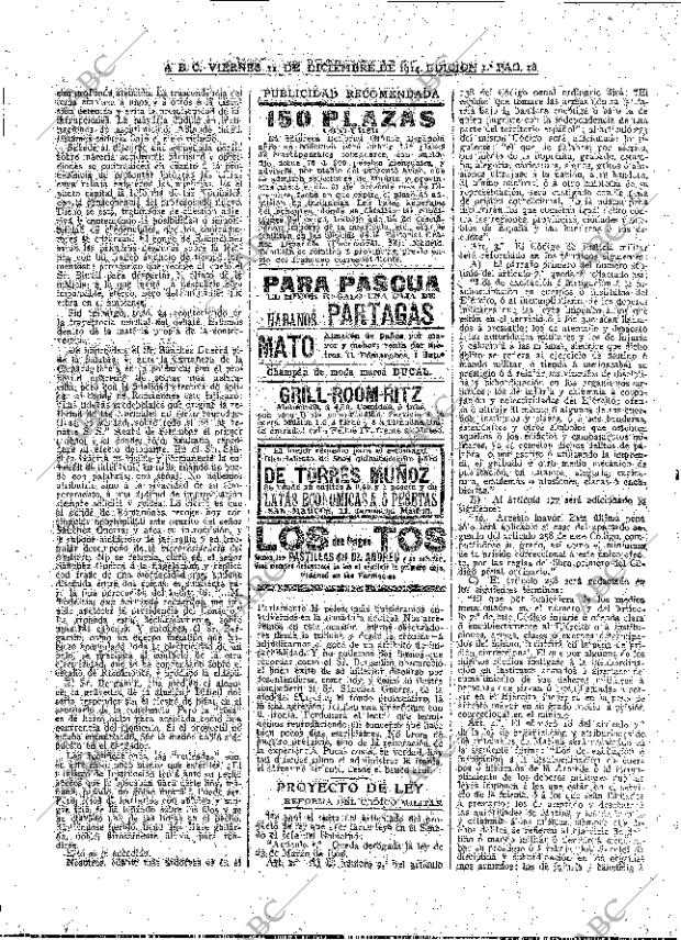 ABC MADRID 11-12-1914 página 18