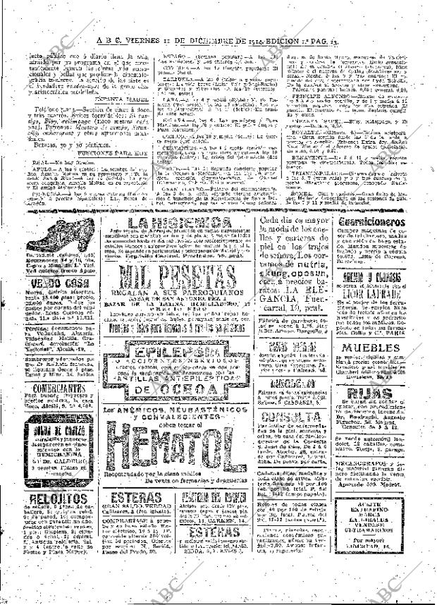 ABC MADRID 11-12-1914 página 23
