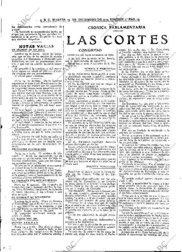 ABC MADRID 15-12-1914 página 13