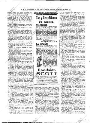 ABC MADRID 15-12-1914 página 14