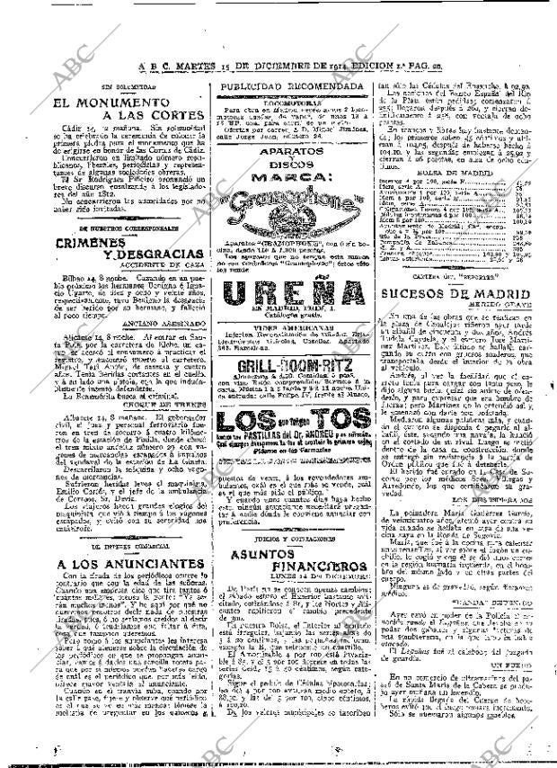 ABC MADRID 15-12-1914 página 20
