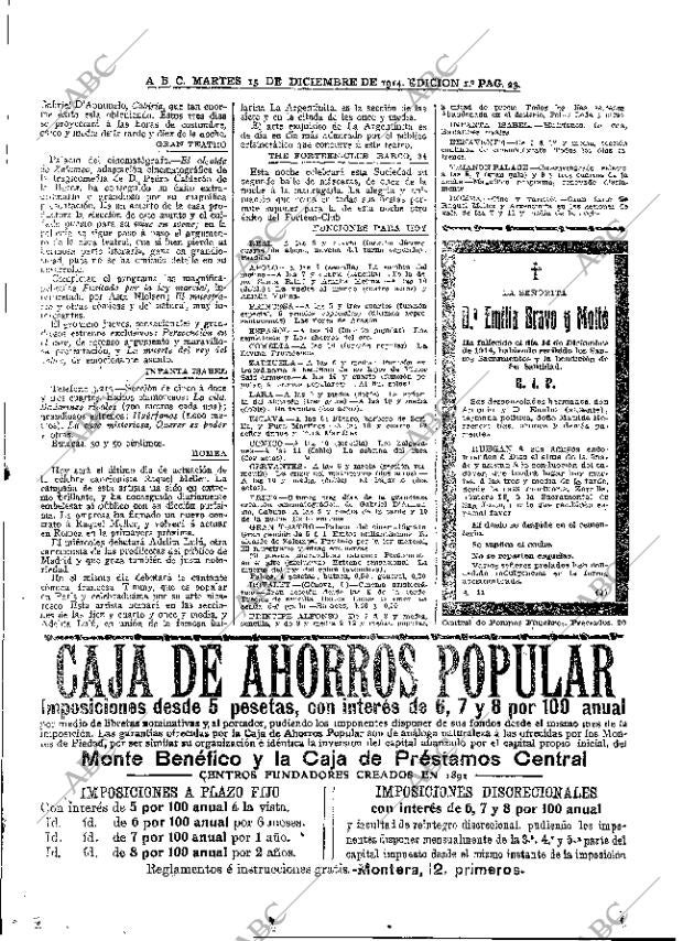 ABC MADRID 15-12-1914 página 23