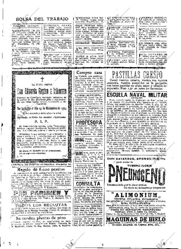 ABC MADRID 15-12-1914 página 25