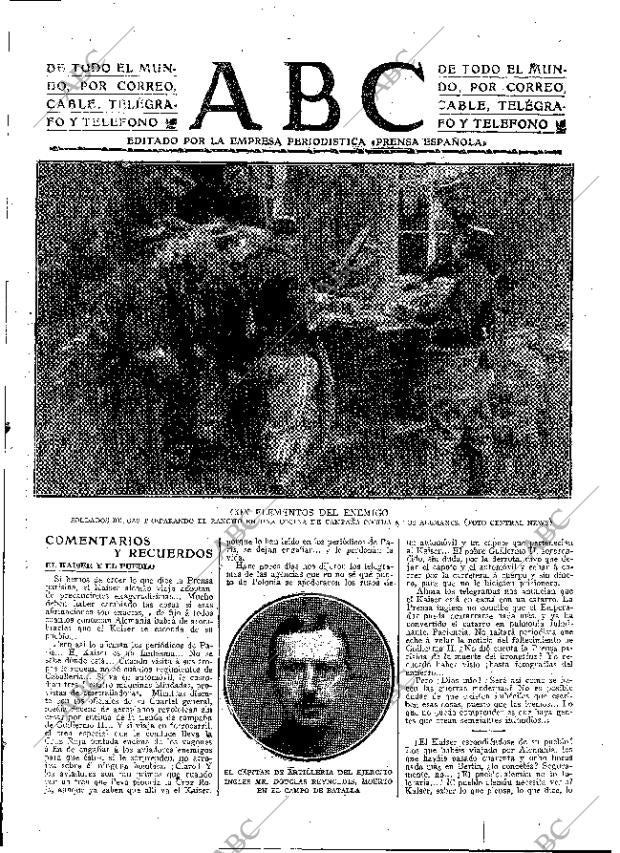 ABC MADRID 15-12-1914 página 3