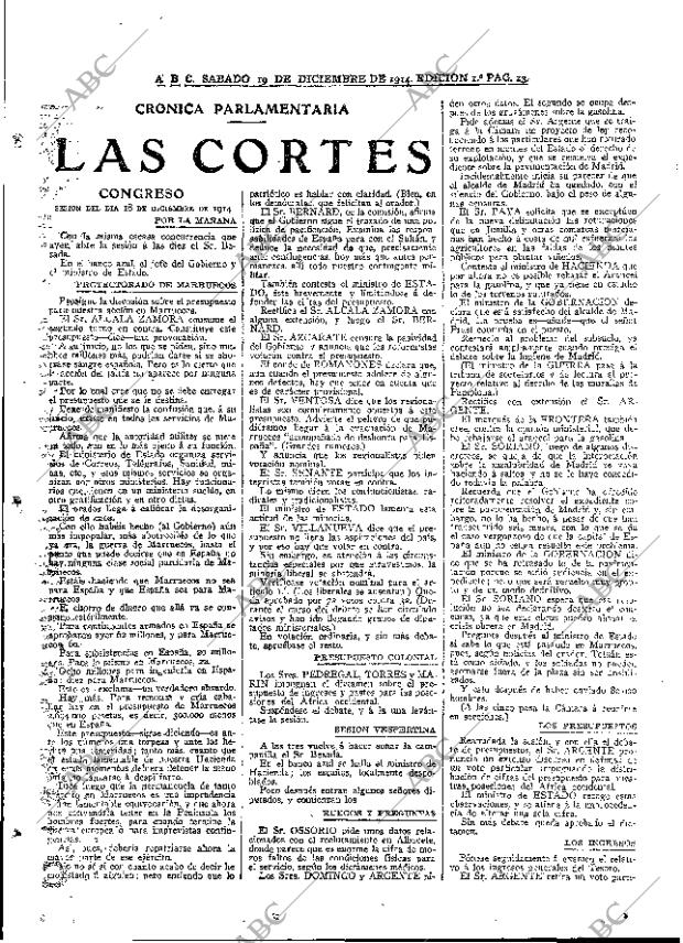 ABC MADRID 19-12-1914 página 13