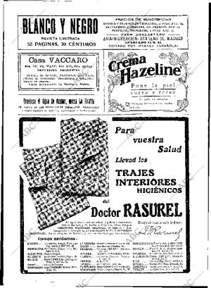 BLANCO Y NEGRO MADRID 20-12-1914 página 2