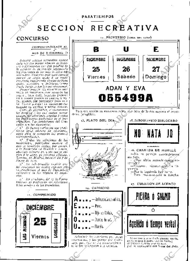 BLANCO Y NEGRO MADRID 20-12-1914 página 47